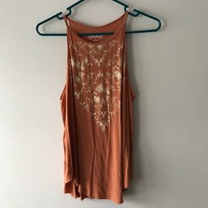 Boho high neck tank
